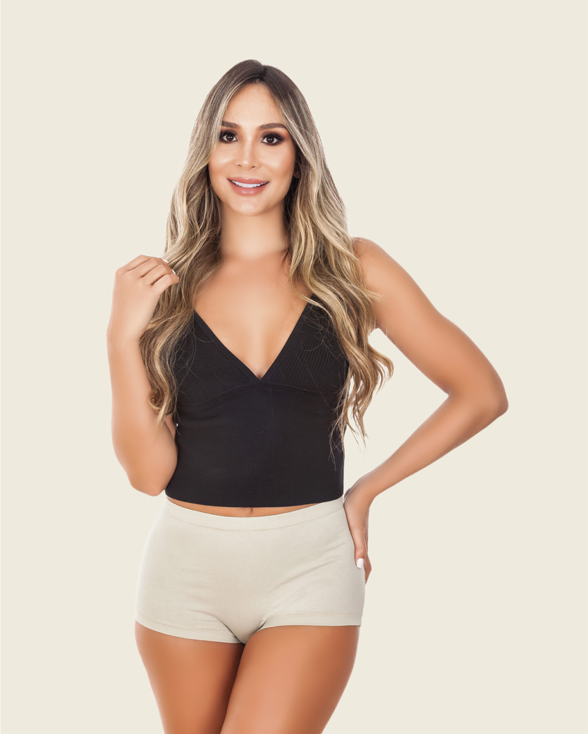Boxer clásico con buen cubrimiento de abdomen y cadera - Imagen 6